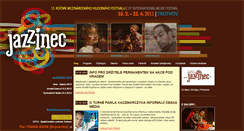 Desktop Screenshot of 2011.jazzinec.cz