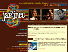 Tablet Screenshot of 2011.jazzinec.cz